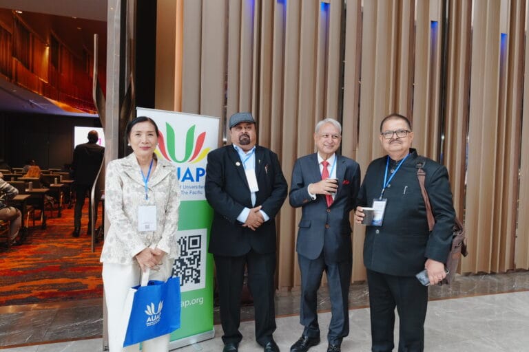 HNLU Signs Multilateral Memorandum of Understanding on GlobalUniversity Innovation and Cooperation at the AUAP–WURI Impact
