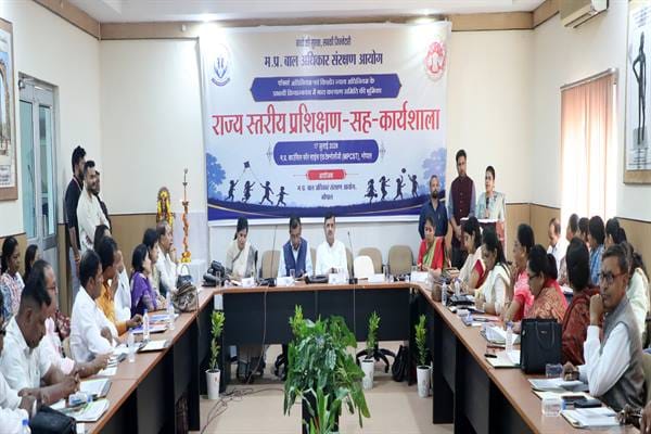 State level workshop organized in Bhopal to strengthen child protection mechanisms