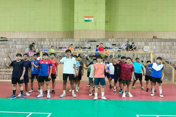 Badminton and tennis passion for talent search: 93 players try their luck, will get another chance on Saturday