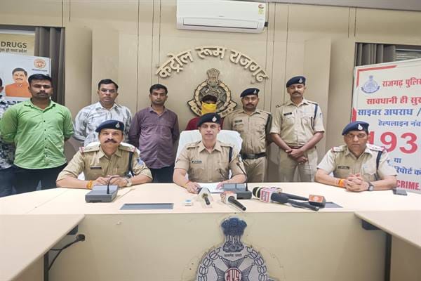 Madhya Pradesh Police’s continuous action against cyber criminals
