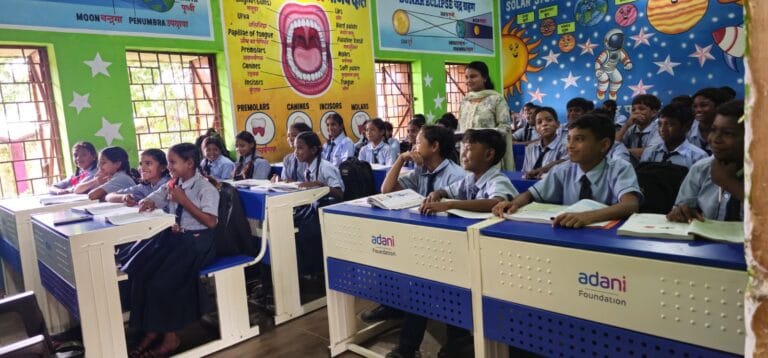 Expansion of the ‘Utthan’ Project Education, infrastructure, and student-friendly facilities in 34 schools to reach new heights