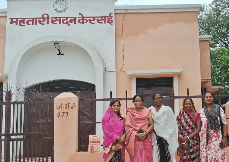 Women self-help groups get a permanent platform from Mahatari Sadan, meetings and livelihood activities get a new impetus.