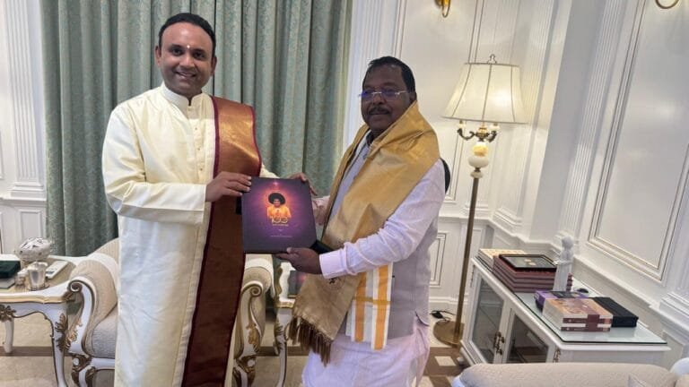  Chhattisgarh Agriculture Minister visits Sri Sathya Sai Village