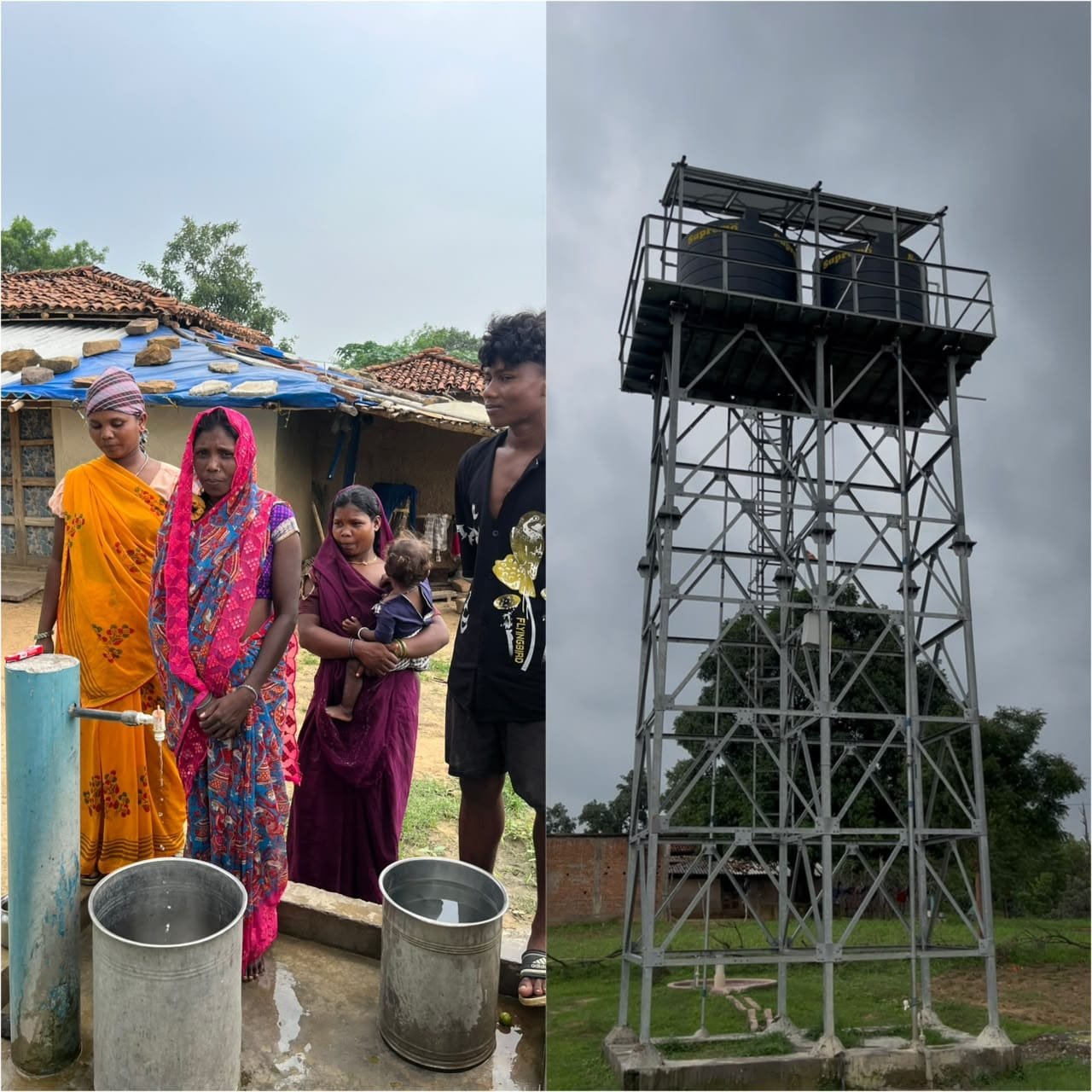 Baiga Para of Paradol became an example of water conservation by struggling for every drop of water.