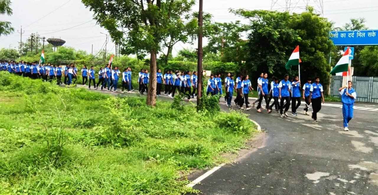  Patriotic spirit resonates at Khelo India State Centre of Excellence, Tiranga Yatra begins