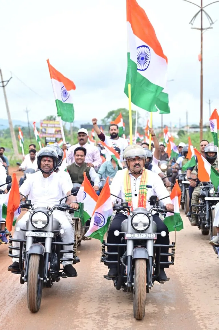  Deputy Chief Minister Shri Vijay Sharma and Forest Minister Shri Kedar Kashyap will participate in Bastar Tiranga Yatra