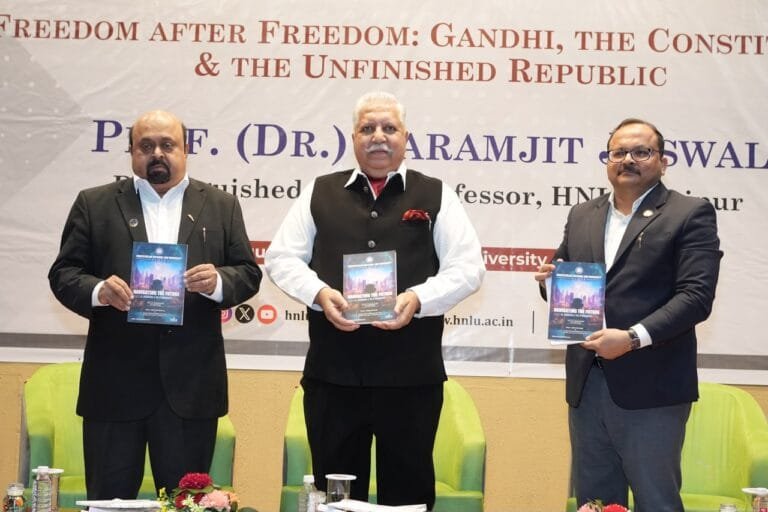 “A republic is incomplete not because it has failed, but because democracy is always a process in the making” – Prof. (Dr.) Paramjeet Jaswal