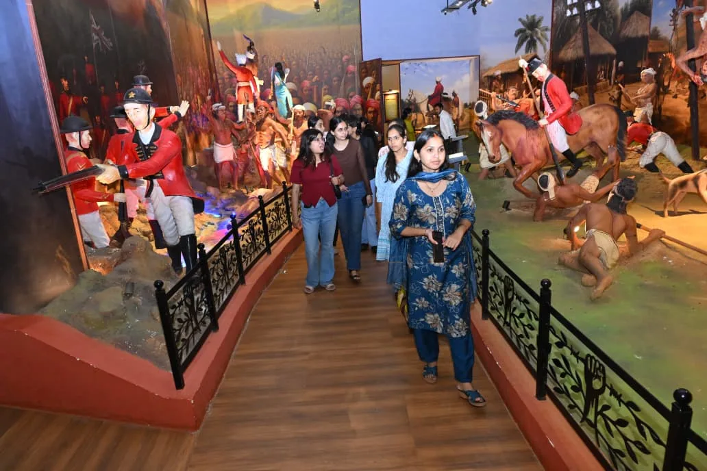 Tourists from India and abroad are visiting the Tribal Museum, its purpose is being fulfilled.