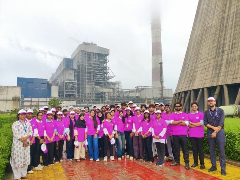 MATS University Organizes Industrial Visit to Adani Power Plant, Tilda