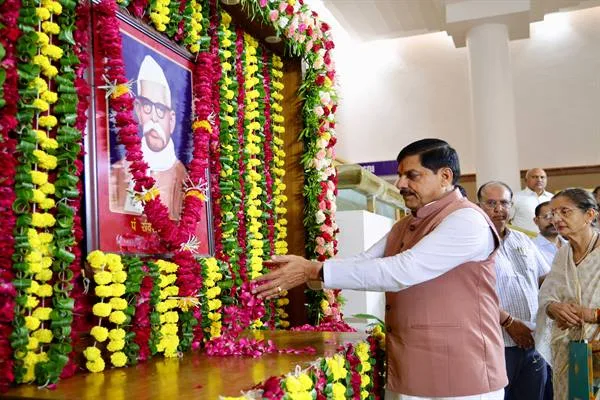As the Chief Minister of the state Pt. Contribution of Ravi Shankar Shukla will always be remembered: Chief Minister Dr. Yadav