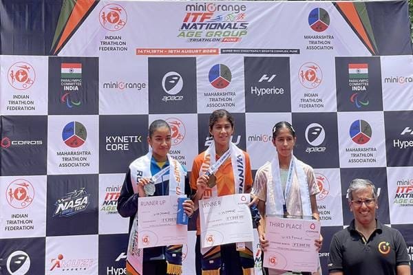 Triathlon athletes from Madhya Pradesh put on a spectacular performance in Pune