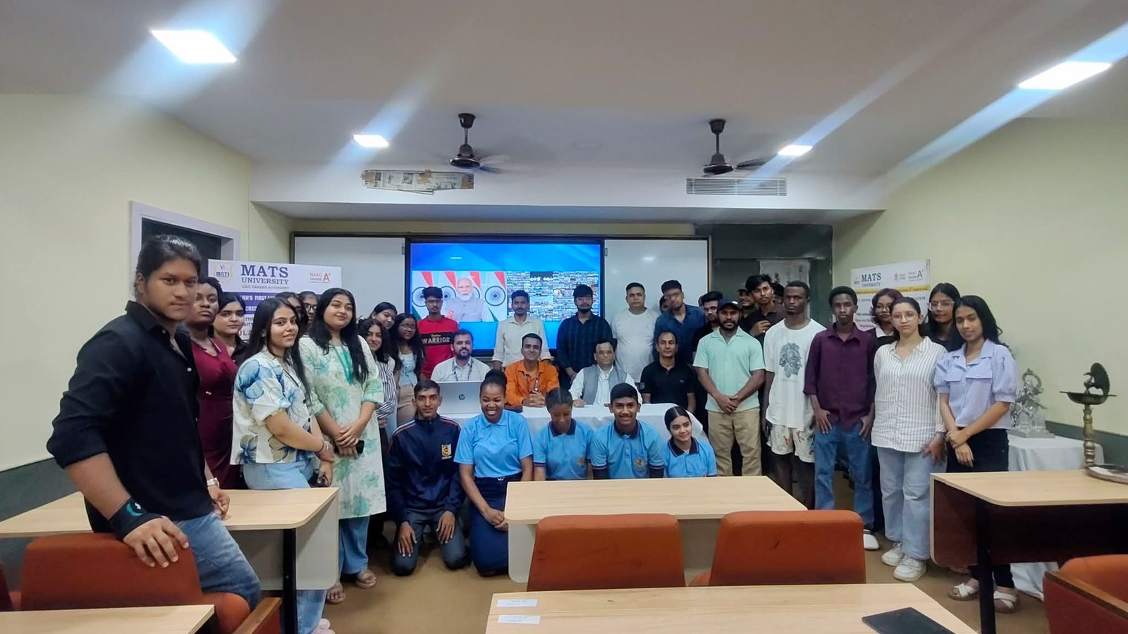 MyBharat “Nasha Mukta Yuva” Event at MATS University