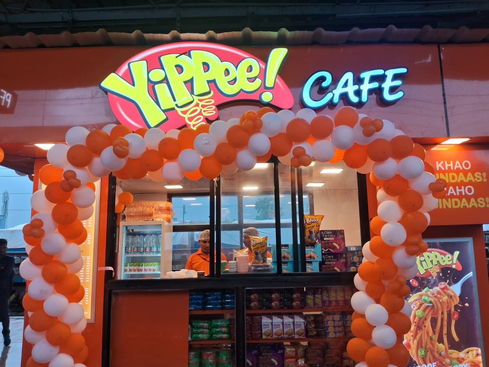 Premium Brand Catering Outlet Launched at Uslapur Railway Station