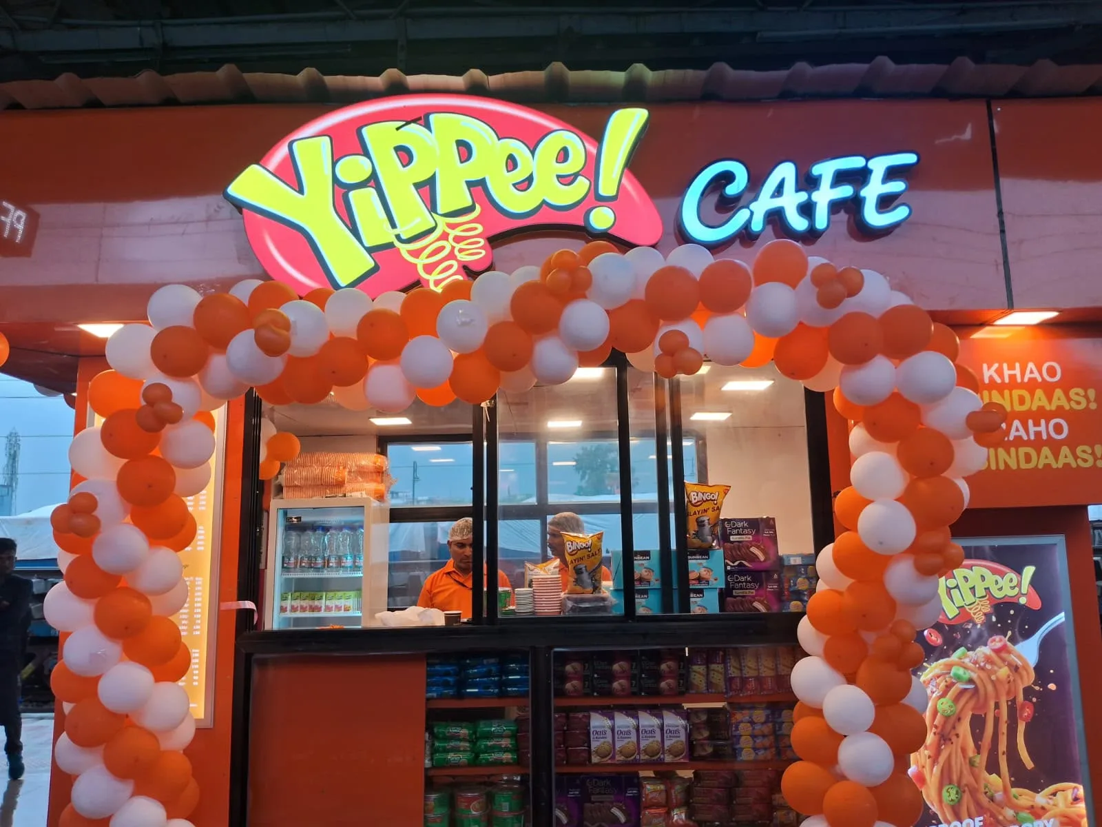 Premium Brand Catering Outlet Launched at Uslapur Railway Station