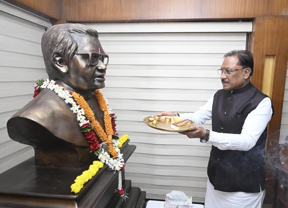 Shri Atal Ji’s Resolve and Vision Gave Chhattisgarh a Distinct Identity; State Progressing on the Path of Good Governance and Antyodaya: Chief Minister Shri Vishnu Deo Sai