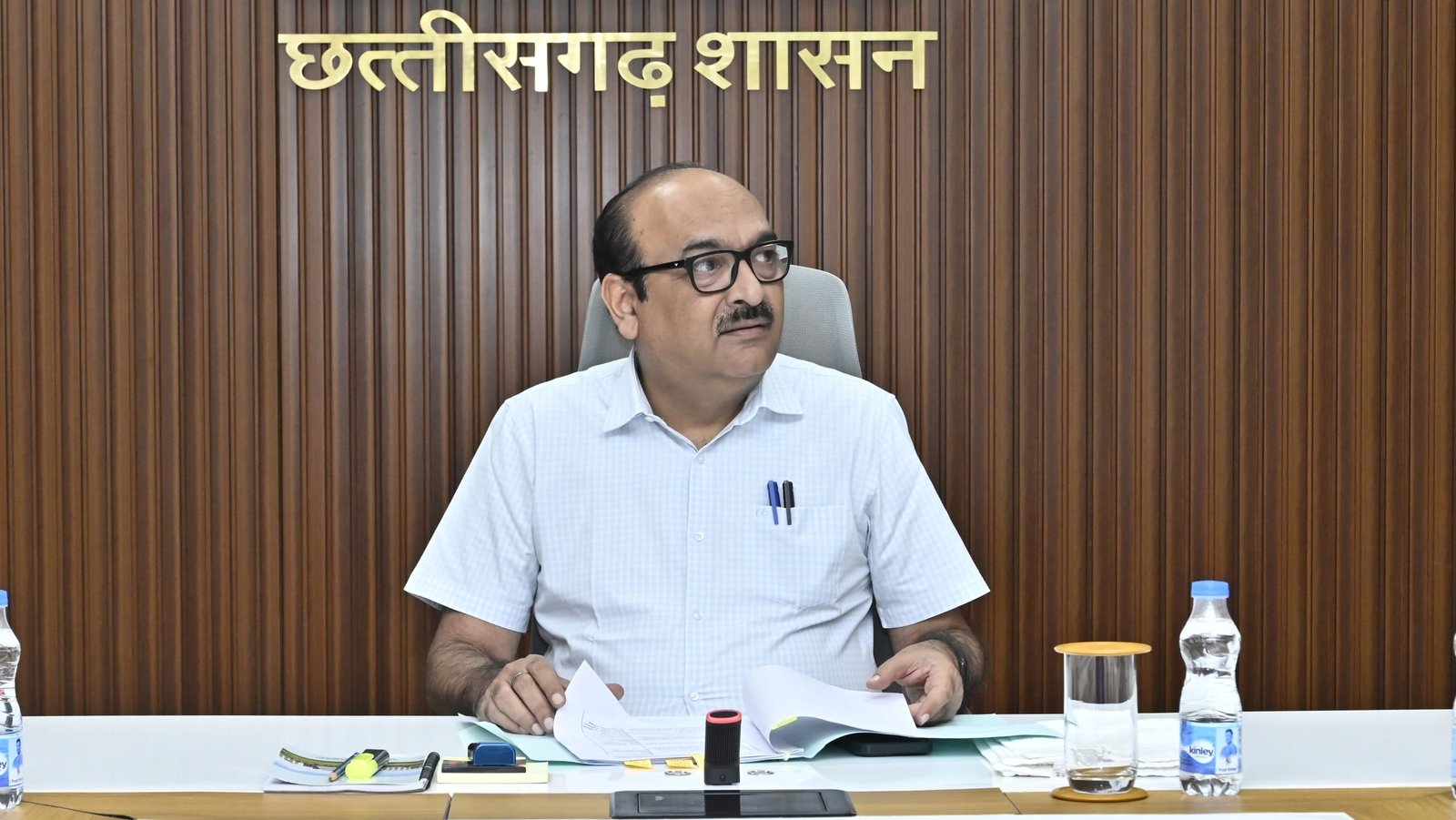 Chief Secretary Reviews Preparations for Vice President’s Proposed Visit to Chhattisgarh on September 2