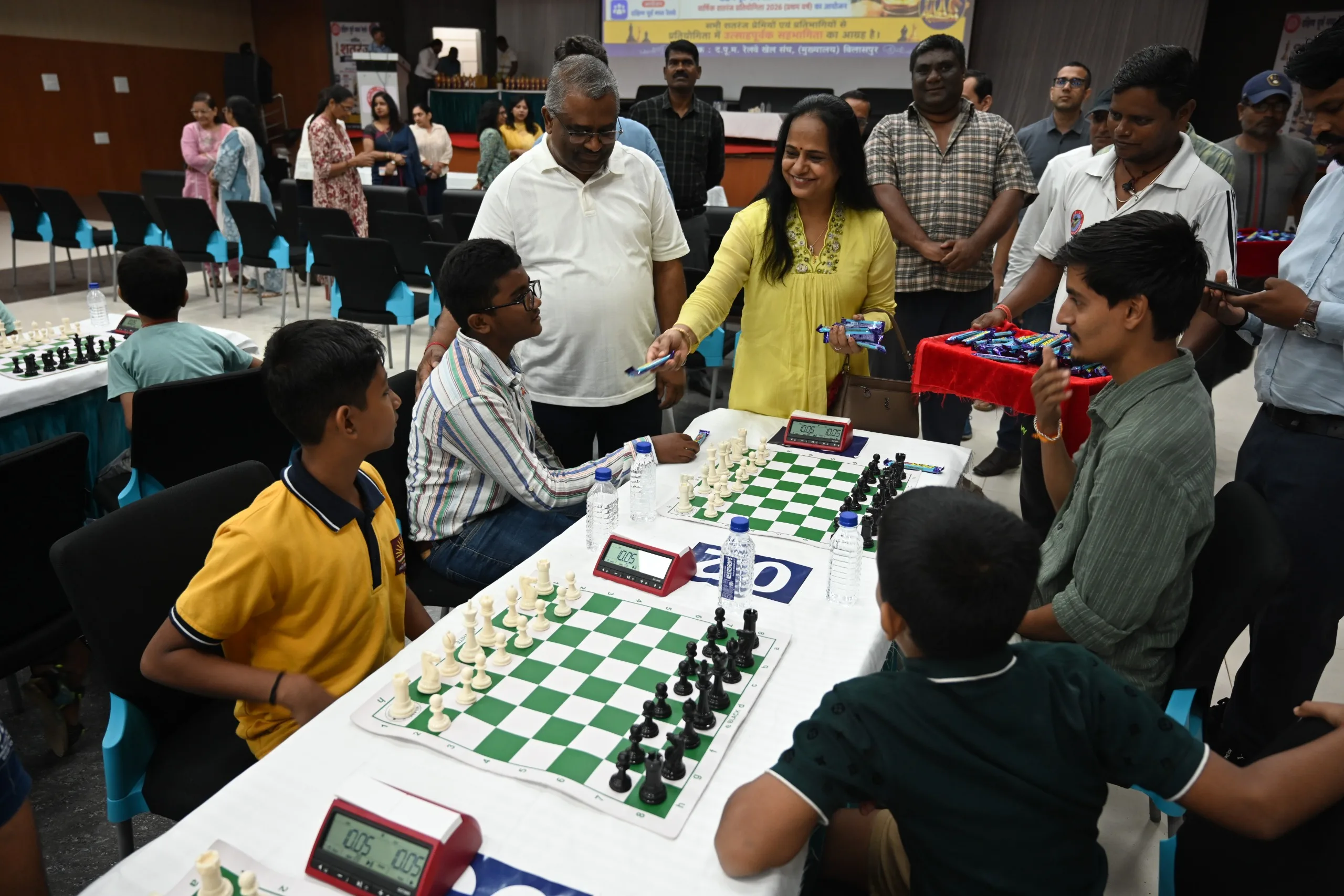 Annual Chess Competition 2026 Organized at South East Central Railway