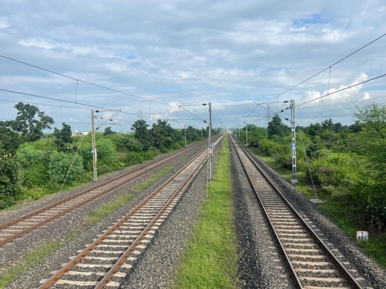 Renewal works of track and turnouts gaining momentum in South East Central Railway.