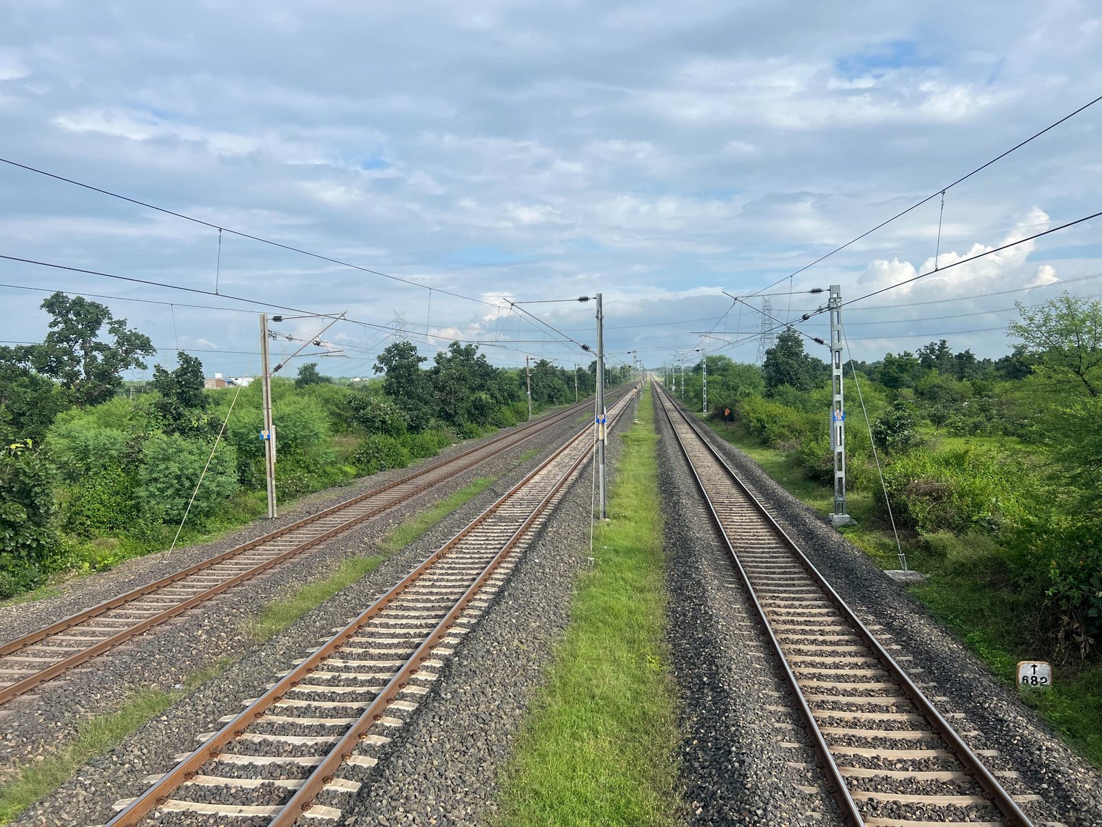 Renewal works of track and turnouts gaining momentum in South East Central Railway.