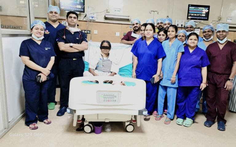 48-year-old woman from Bihar undergoes successful bypass surgery at Ambedkar Hospital