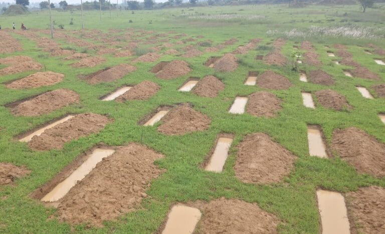  Water conservation paths will be built on slopes, improving farms and villages.