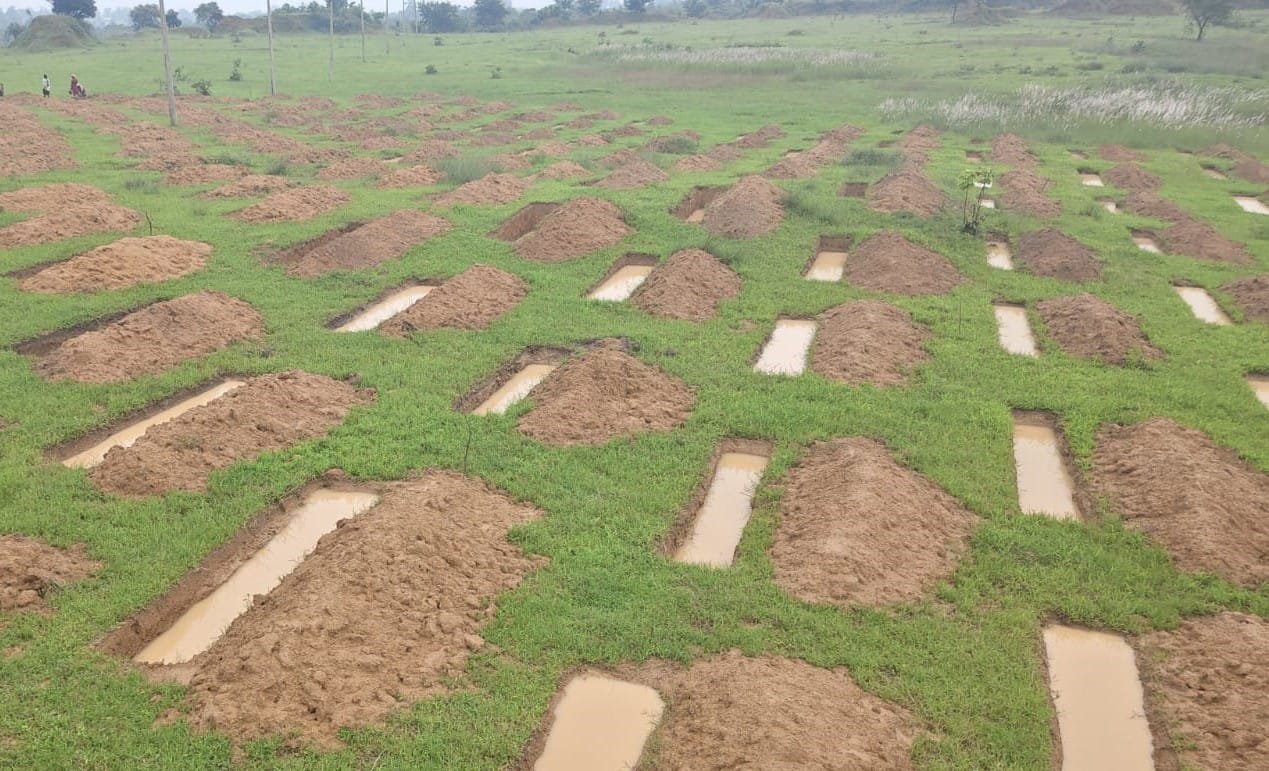  Water conservation paths will be built on slopes, improving farms and villages.