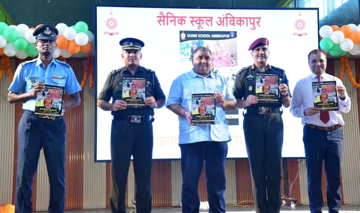 The 18th Foundation Day celebration of Sainik School Ambikapur concluded in a dignified atmosphere.