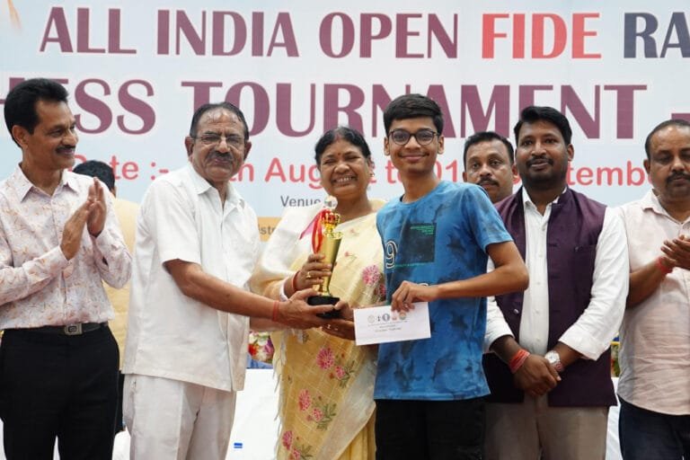 Checkmate at Jashpur All India Open FIDE Rated Chess Tournament concludes successfully