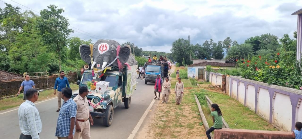  Shekharpur’s ‘Gaj Shraddha’ becomes an example of human-elephant co-existence