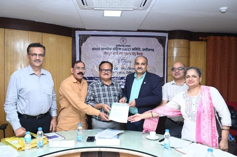 Discussions were held with various organizations and social representatives to seek their opinion on the Uniform Civil Code.