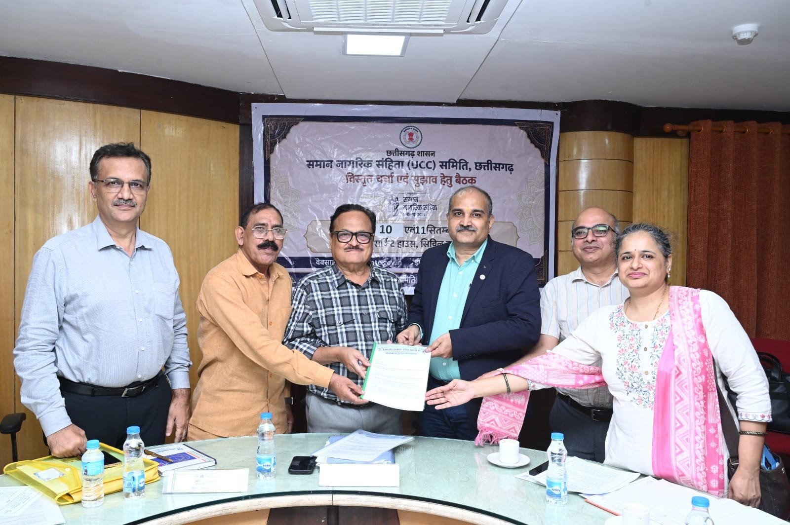 Discussions were held with various organizations and social representatives to seek their opinion on the Uniform Civil Code.