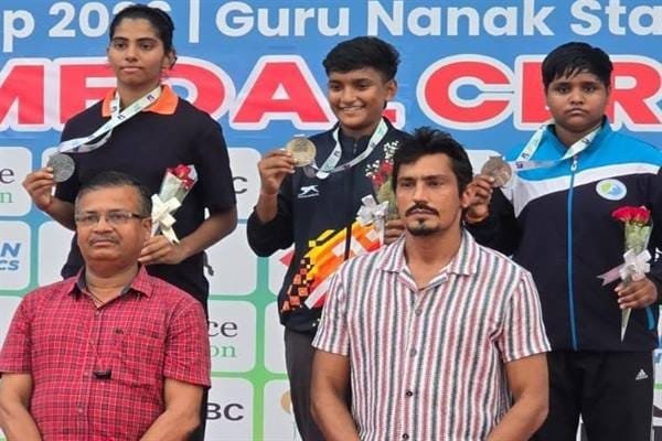 Krishna Chandra of MP sets meet record, Shivani Patel wins bronze in National Youth Athletics Championship