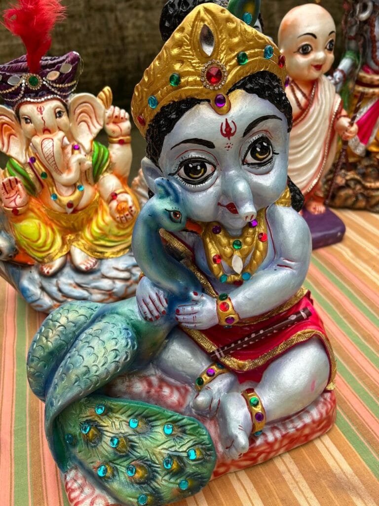 Inmates’ Ganesha Idols Convey a Message of Environmental Conservation Alongside Faith