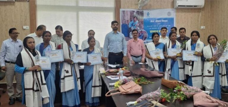 Eight ‘Jal Sahiyas’ Honored for Outstanding Work Under Jal Jeevan Mission