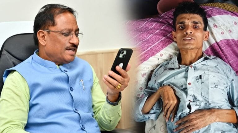 Chief Minister’s Compassionate Initiative: Shashikant Admitted to AIIMS Raipur