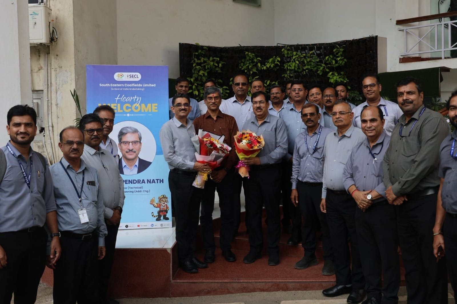 Shri Nripendra Nath Assumes Additional Charge as SECL Director (Technical) – Projects & Planning
