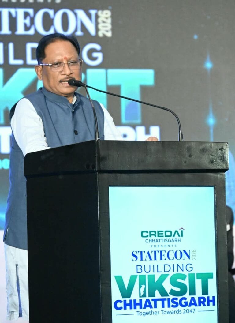 Real Estate Sector to Play a Pivotal Role in Building a Developed Chhattisgarh: Chief Minister Vishnu Deo Sai