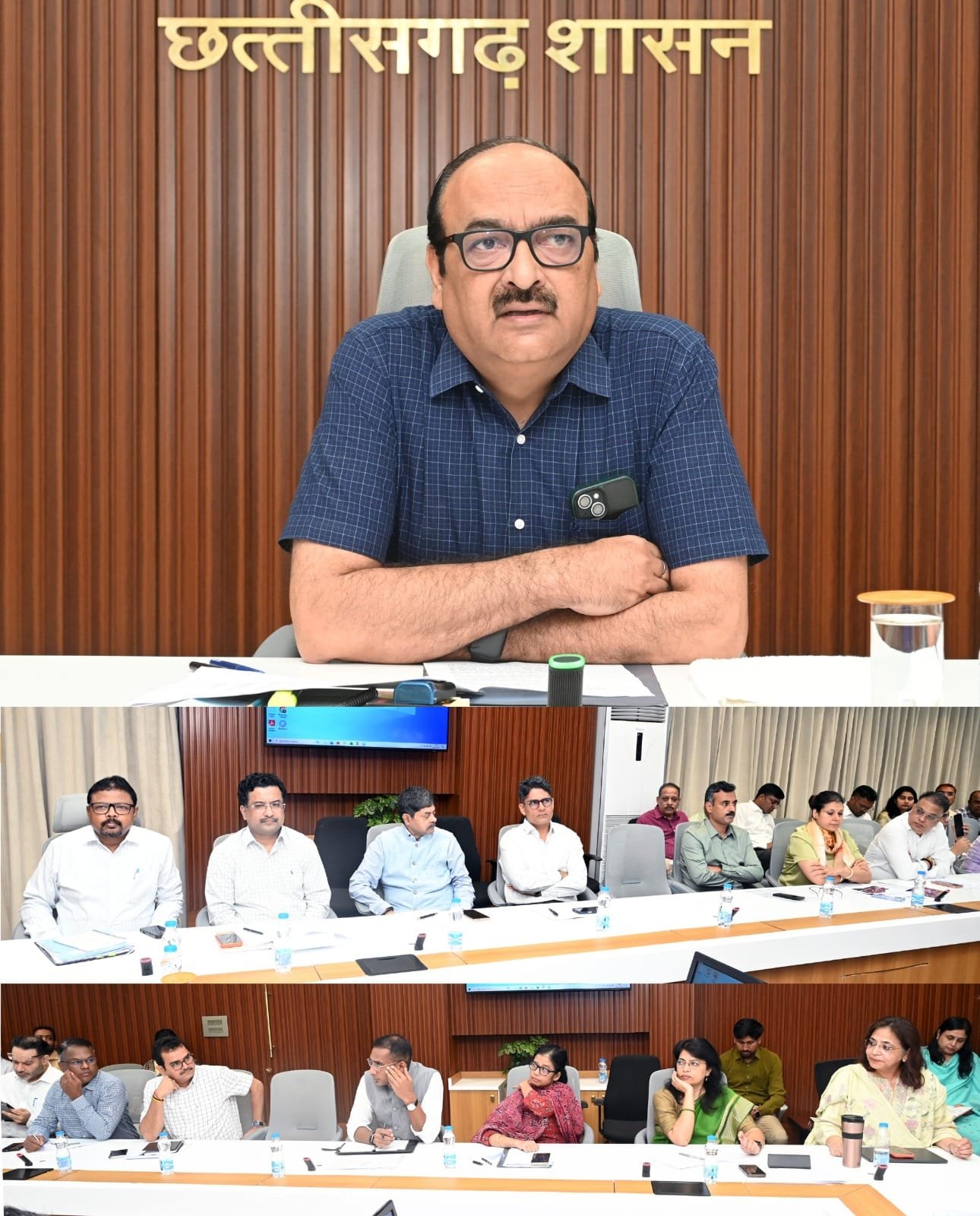 Chief Secretary Directs Departmental Secretaries to Work Based on Time-Bound Action Plans