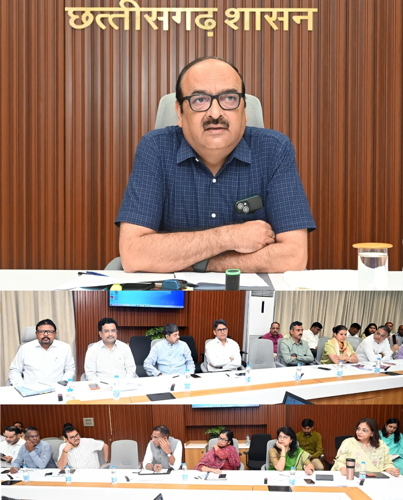 Chief Secretary Directs Departmental Secretaries to Work Based on Time-Bound Action Plans