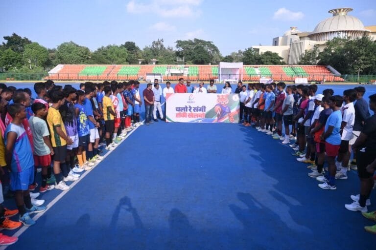 130 Players Shortlisted for Chhattisgarh Hockey League Following Selection Trials