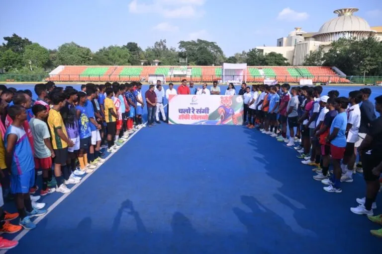130 Players Shortlisted for Chhattisgarh Hockey League Following Selection Trials