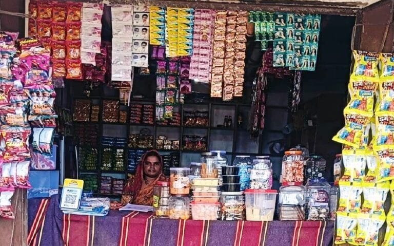  Pratima joined Bihaan to support herself financially and took up the grocery business.