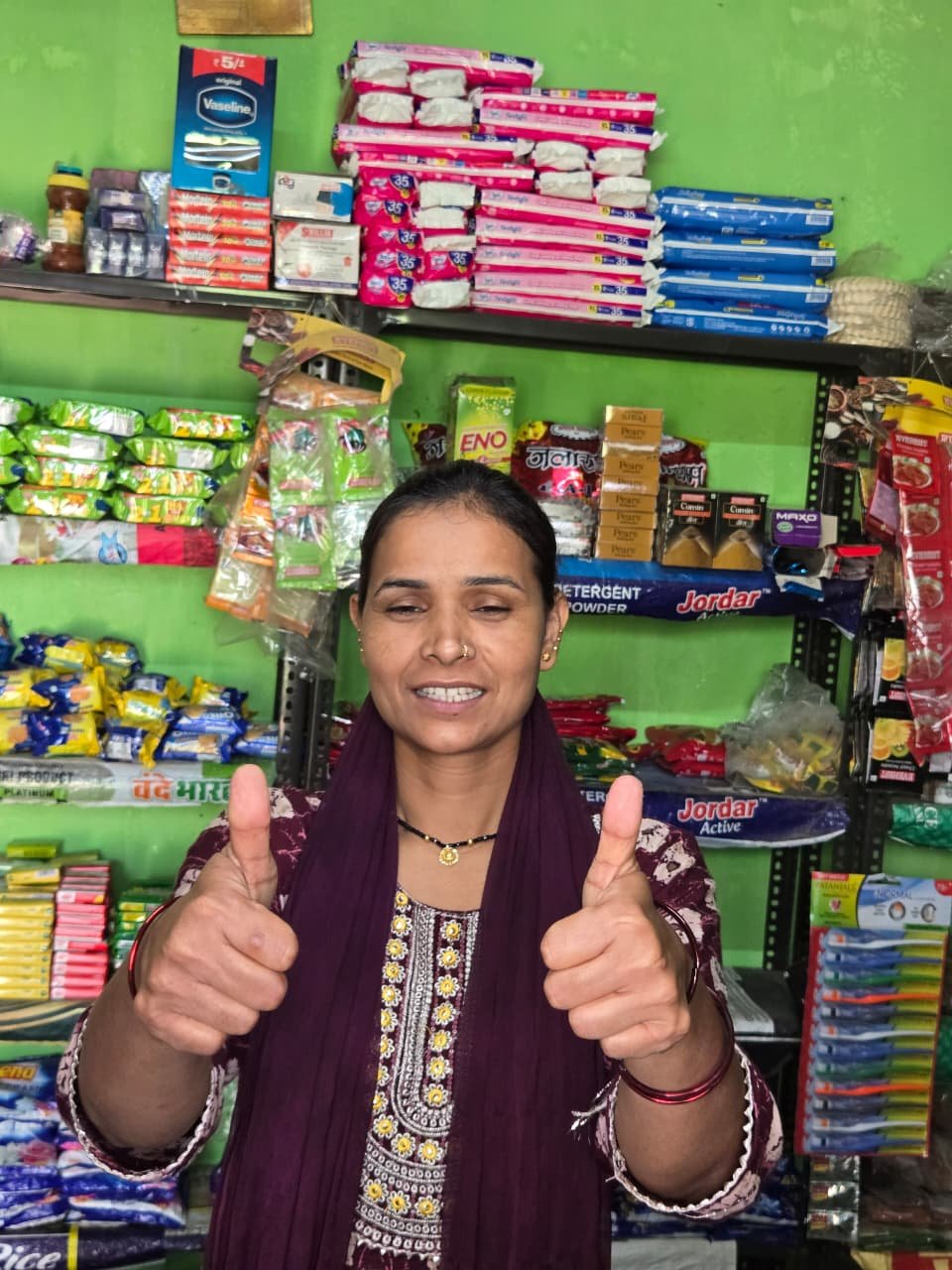 Sahana Ansari started grocery business with the help of Bihaan