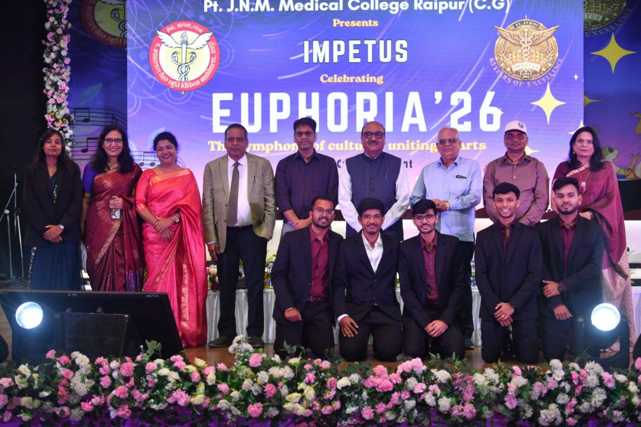 Medical College’s annual festival ‘Impetus-2026’ presented an account of achievements, Chief Secretary Shri Vikassheel gave the mantra of success to the students.