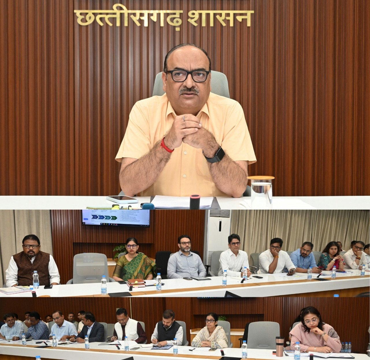  Implementation of government schemes and construction works should be expedited: Chief Secretary Shri Vikassheel