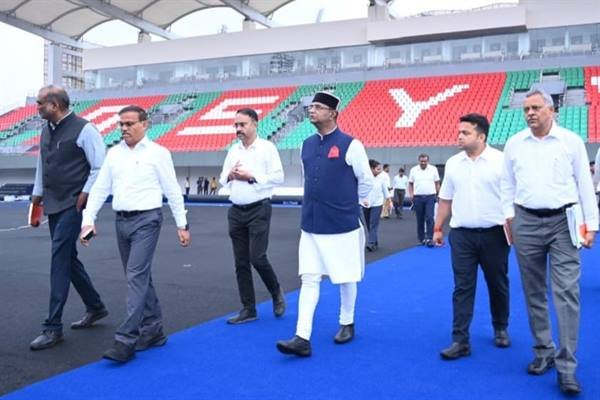 The first phase of the International Sports Complex in Bhopal is complete.