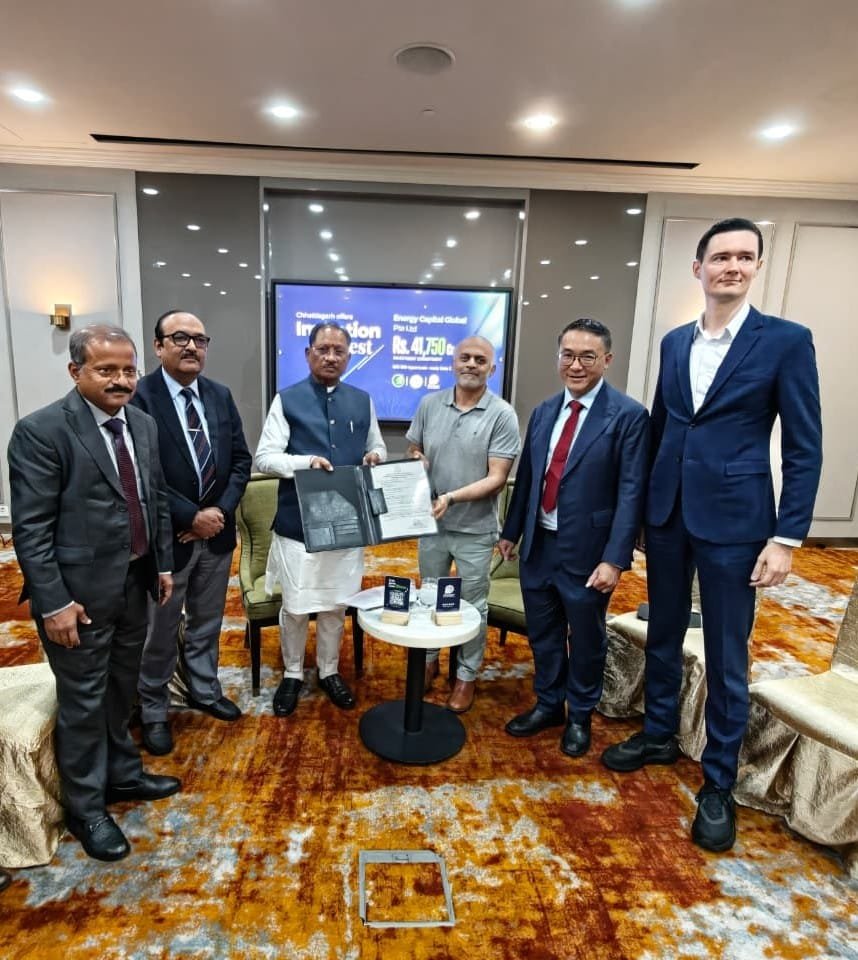 Singapore’s Energy Capital Global to Invest ₹41,750 Crore in Al-Ready Data Centre Campus in Chhattisgarh