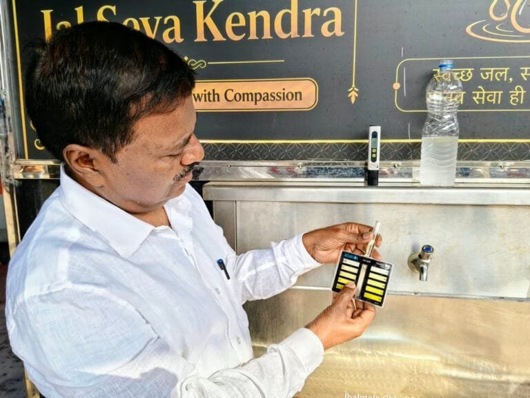 Drinking Water Quality Check at Raipur Railway Station