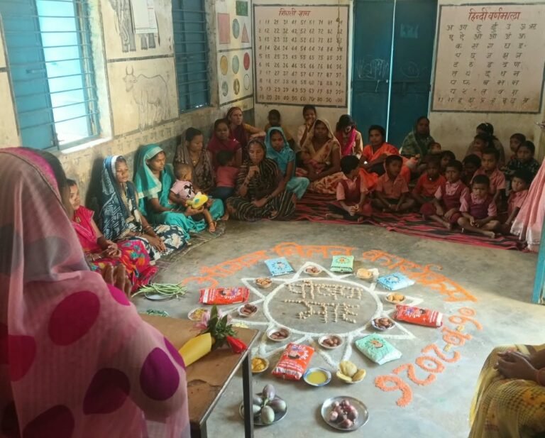 ‘Angan Milan Seva’: A Gathering of Nutrition and Joy at Surajpur’s Anganwadi Centers