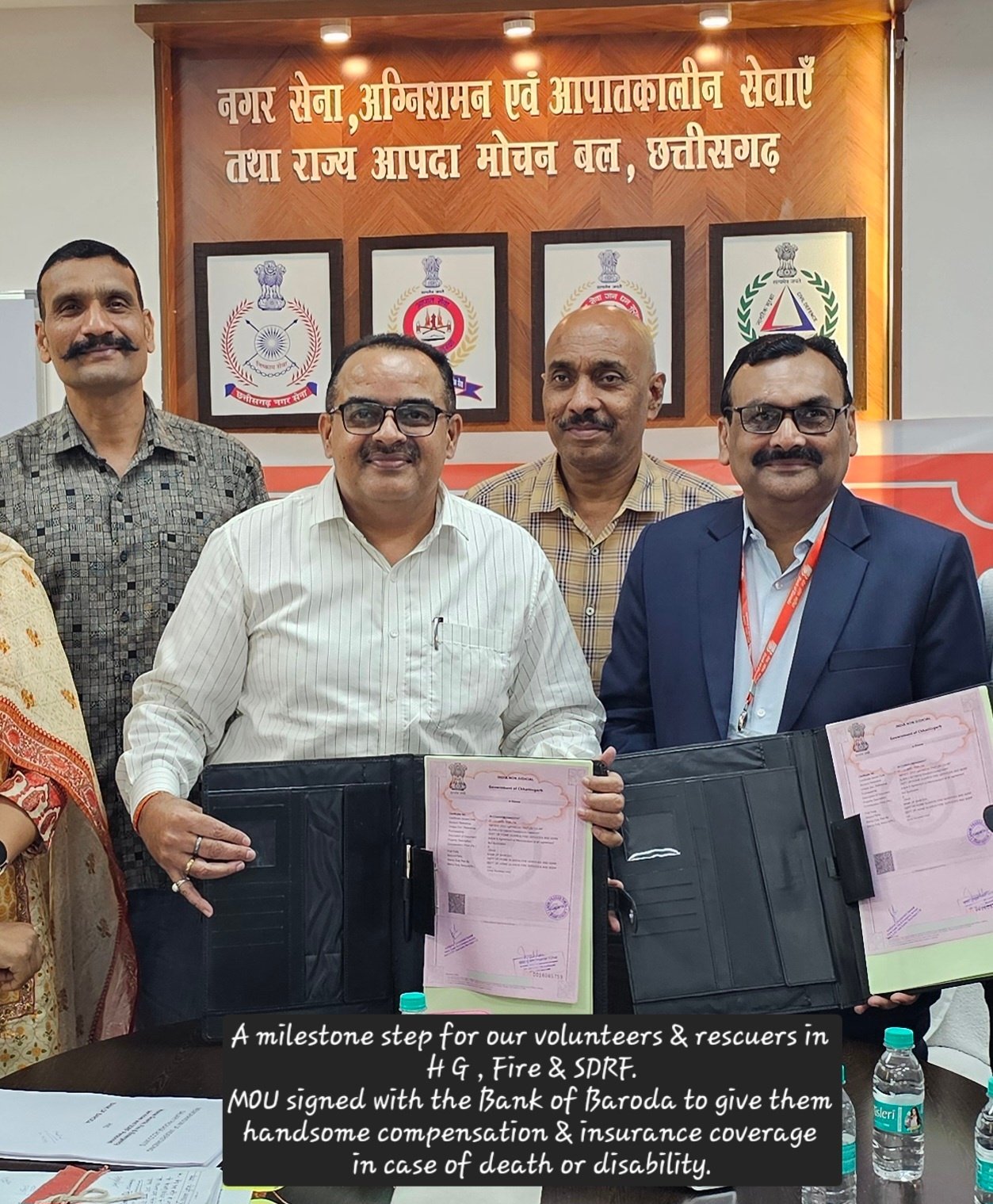 Bank of Baroda Introduces Attractive Salary Benefits for Chhattisgarh Home Guards, Fire, and SDRF Personnel